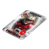 Magnet Flexible Conception Modèle photo du joueur de football (Côté Gauche)