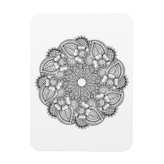 Magnet Flexible Conception ronde inspirée (Vertical)