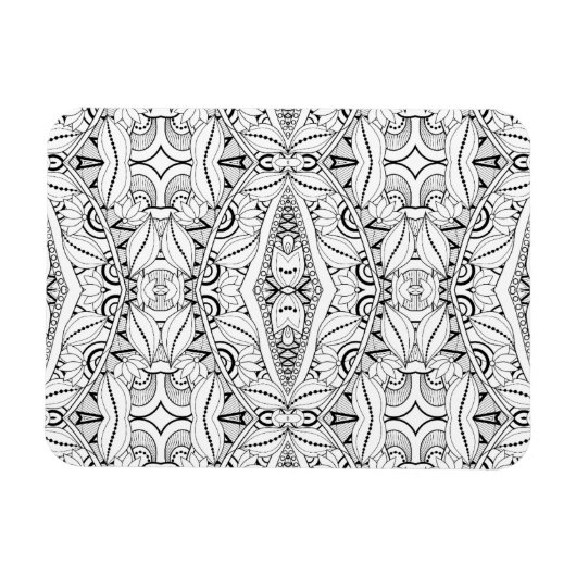 Magnet Flexible Conception tribale inspirée (Horizontal)