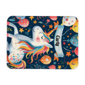 Magnet Flexible Conception Unicorne pour enfants (Horizontal)
