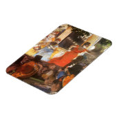 Magnet Flexible Concert Café aux Ambassadeurs par Edgar Degas (Côté Gauche)