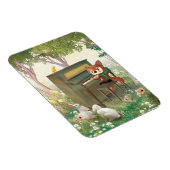 Magnet Flexible Concert de piano forestier (Côté Droit)