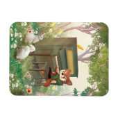 Magnet Flexible Concert de piano forestier (Horizontal)