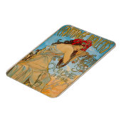 Magnet Flexible Concessionnaires de transport par Alphonse Mucha ( (Côté Gauche)