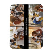 Magnet Flexible Concevez votre propre collection de 4 photos (Vertical)