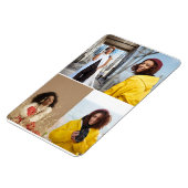 Magnet Flexible Concevez votre propre collection de 4 photos (Côté Gauche)