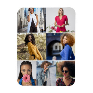 Magnet Flexible Concevez votre propre collection de 7 photos
