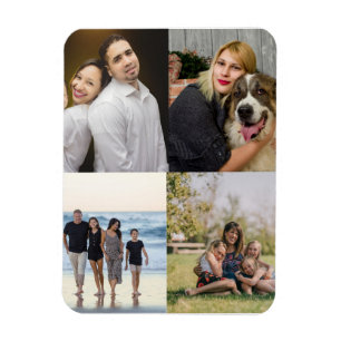 Magnet Flexible Concevez votre propre collection de photos de fami