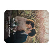 Magnet Flexible Concevez votre propre Mariage Merci photo (Horizontal)