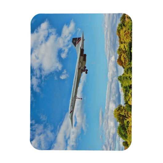 Magnet Flexible Concorde sur Finals - Aimant flexible (Vertical)