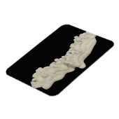 Magnet Flexible Concrétion d'argile (Côté Gauche)