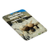 Magnet Flexible Concrétions de canonball, Theodore Roosevelt NP (Côté Droit)