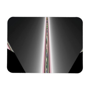 Magnet Flexible Cône d'argent avec des touches de pastels