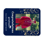 Magnet Flexible Confetti Congratulations Graduation Photo  (Horizontal)