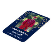 Magnet Flexible Confetti Congratulations Graduation Photo  (Côté Gauche)