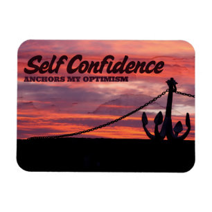 Magnet Flexible "Confiance en soi" Motivation Affirmation Souple