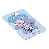 Magnet Flexible Confort et sécurité | Charlie & Snoopy Hug (Côté Droit)
