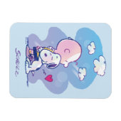 Magnet Flexible Confort et sécurité | Charlie & Snoopy Hug (Horizontal)
