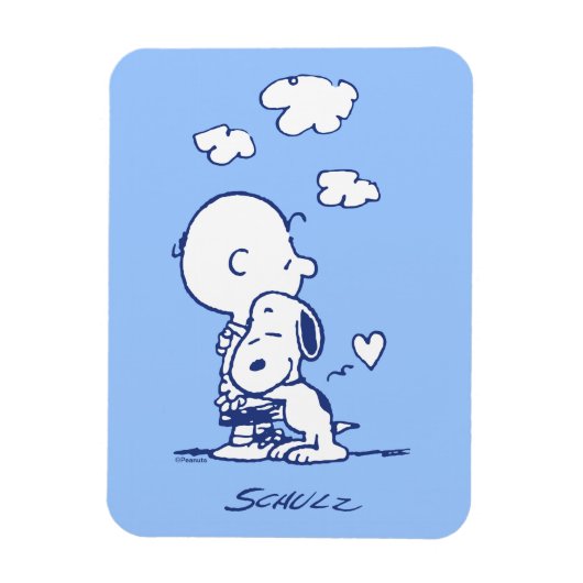 Magnet Flexible Confort et sécurité | Charlie & Snoopy Hug (Vertical)