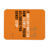 Magnet Flexible confucius citation motivationnelle inspiration ora (Horizontal)