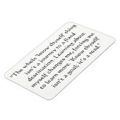 Magnet Flexible Connais-Toi (Côté Gauche)