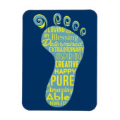 Magnet Flexible Connaissance du syndrome de Down (Vertical)