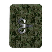 Magnet Flexible Connexion Zodiac Aries sur Camion numérique vert W (Vertical)