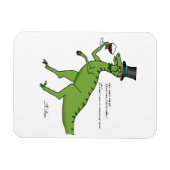 Magnet Flexible Connoisseur Boire du vin (Horizontal)