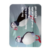 Magnet Flexible Conseil d'un aimant de design de Puffin (Vertical)
