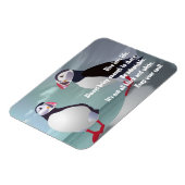 Magnet Flexible Conseil d'un aimant de design de Puffin (Côté Gauche)