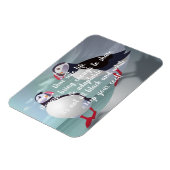 Magnet Flexible Conseil d'un aimant de design de Puffin (Côté Gauche)