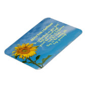 Magnet Flexible Conseil d'un aimant de design de tournesol (Côté Gauche)