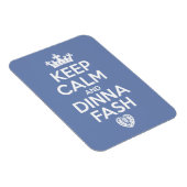 Magnet Flexible Conserver le calme - Dinna Fash Coeur (Côté Droit)
