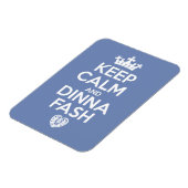 Magnet Flexible Conserver le calme - Dinna Fash Coeur (Côté Gauche)