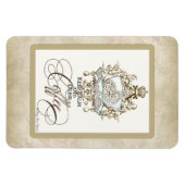 Magnet Flexible Conserver le calme et boire du café - Aimant Décor (Horizontal)