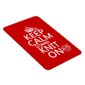Magnet Flexible Conserver le calme et le knit allumé - toutes les (Côté Droit)