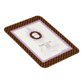 Magnet Flexible Conserver le calme et manger des gâteaux - Mode te (Côté Droit)