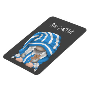 Magnet Flexible Conserver ou ajouter le vôtre - Taille : 4" x 6" M