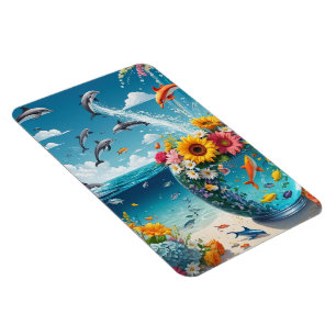 Magnet Flexible Conserver ou concevoir votre propre - Taille : 4"