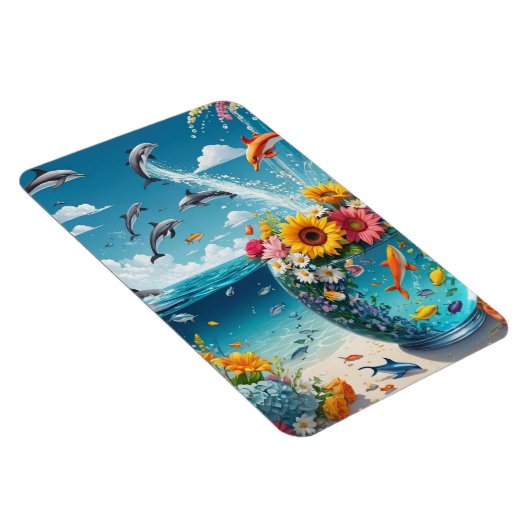 Magnet Flexible Conserver ou concevoir votre propre - Taille : 4" (Côté Droit)