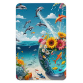 Magnet Flexible Conserver ou concevoir votre propre - Taille : 4" (Vertical)