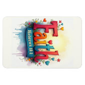 Magnet Flexible Conserver ou concevoir votre propre - Taille : 4"  (Horizontal)