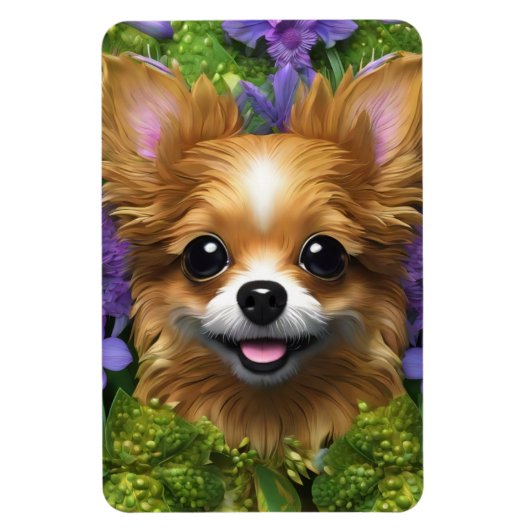 Magnet Flexible Conserver ou concevoir votre propre - Taille : 4"  (Vertical)