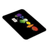 Magnet Flexible Conserver sa couleur (conception simple) (Côté Droit)