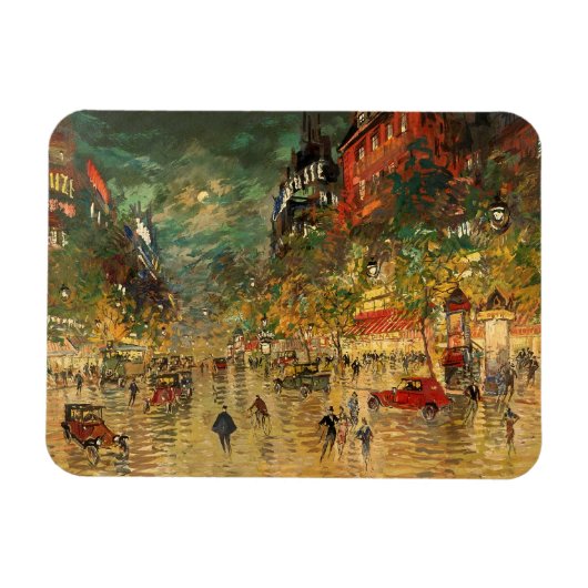 Magnet Flexible Constantin Korovin : Paris la nuit (Horizontal)