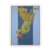 Magnet Flexible Constellation de Capricorne, de 'Uranometria' par (Vertical)