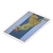 Magnet Flexible Constellation de Capricorne, de 'Uranometria' par (Côté Gauche)