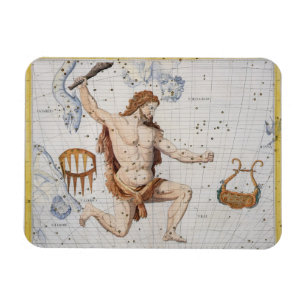 Magnet Flexible Constellation de Hercule avec la couronne et le