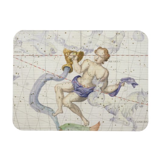 Magnet Flexible Constellation of Aquarius, plate 9 from 'Atlas Coe (Horizontal)