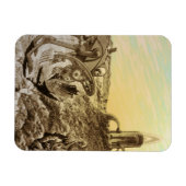 Magnet Flexible Construction de planète d'aliens de science-fictio (Horizontal)